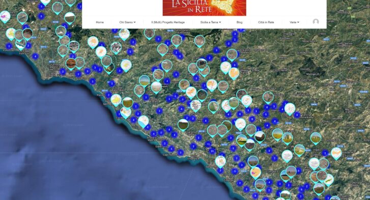 Multimediale archäologische Karte der Provinz Agrigent