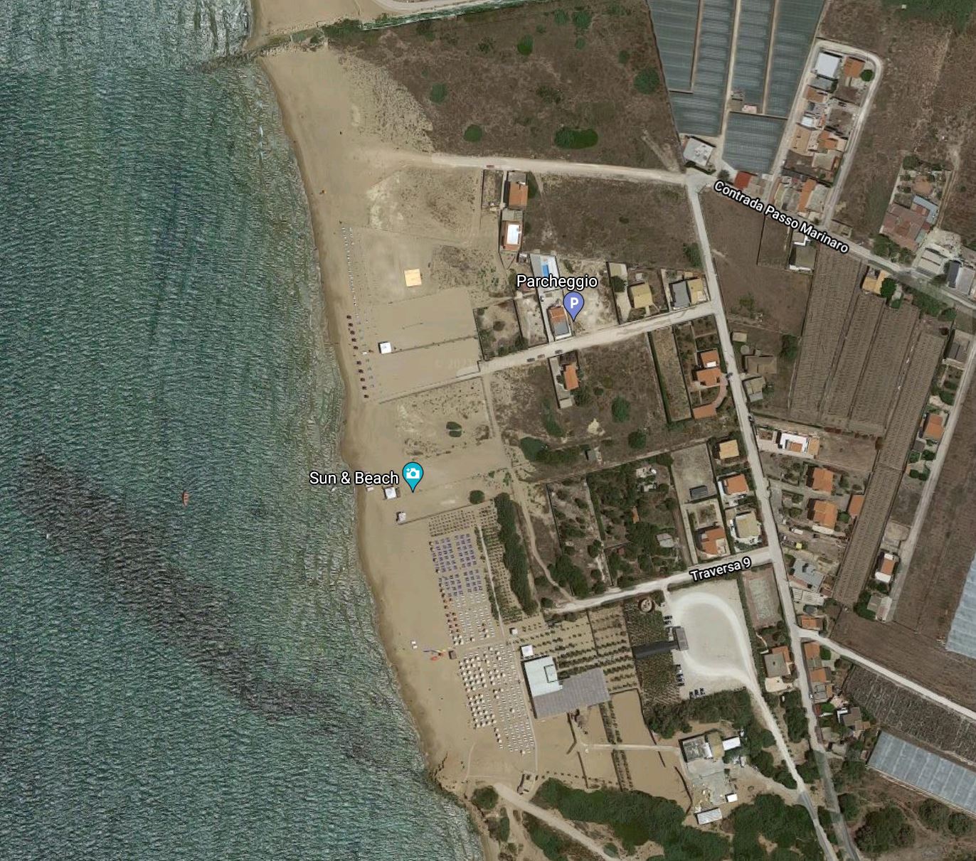 Passo Marinaro beach (Traversa 9) - Sicily on the Net